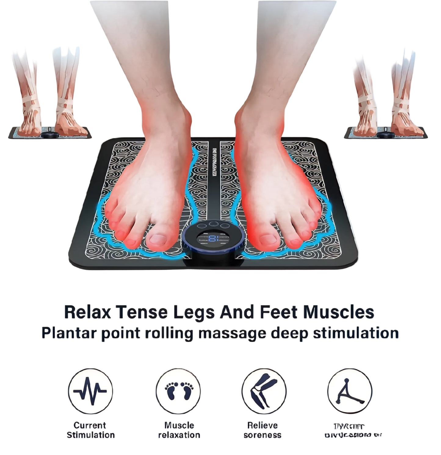 EMS Foot Massager Mat | حصيرة مدلك القدم