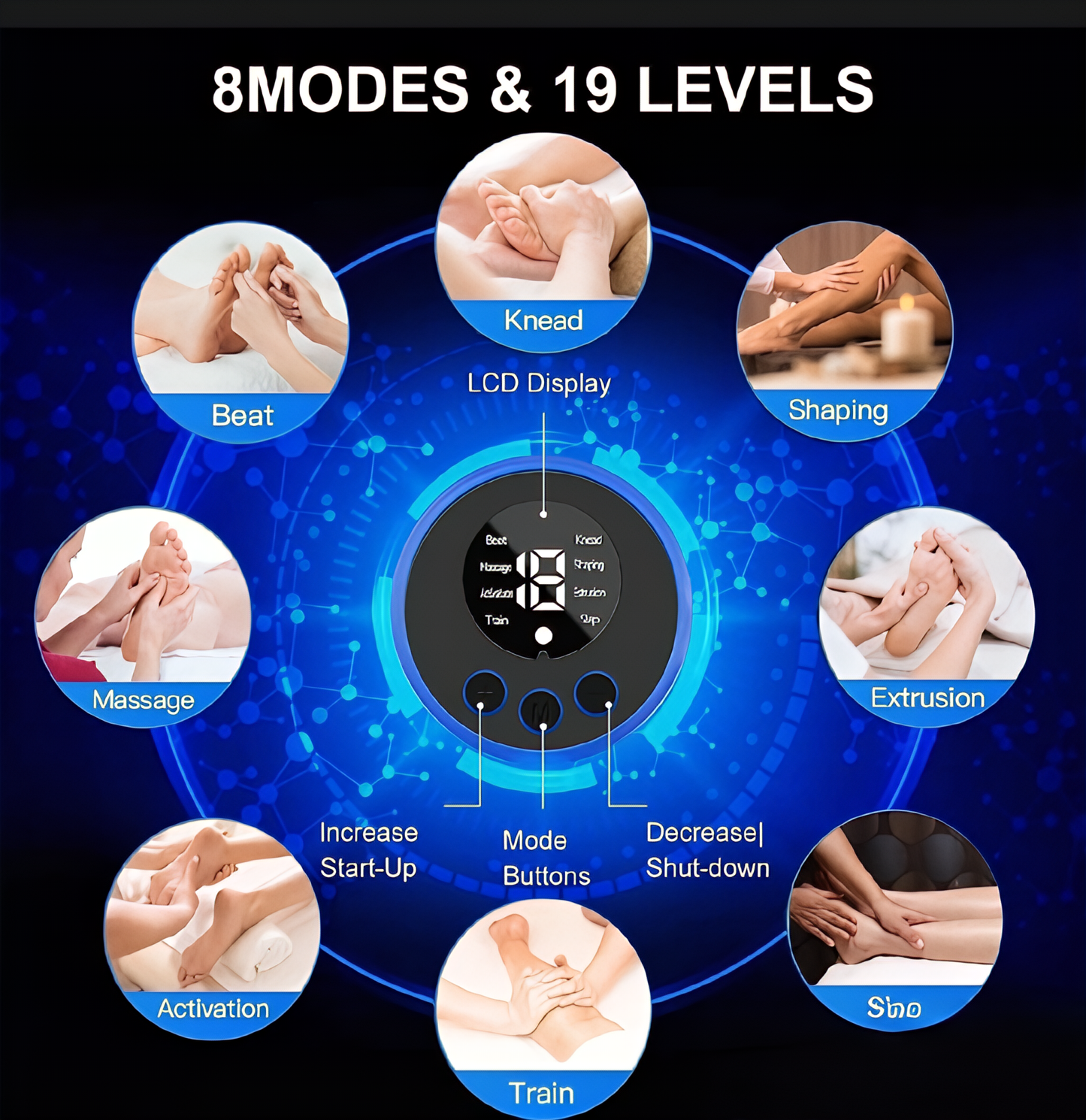 EMS Foot Massager Mat | حصيرة مدلك القدم