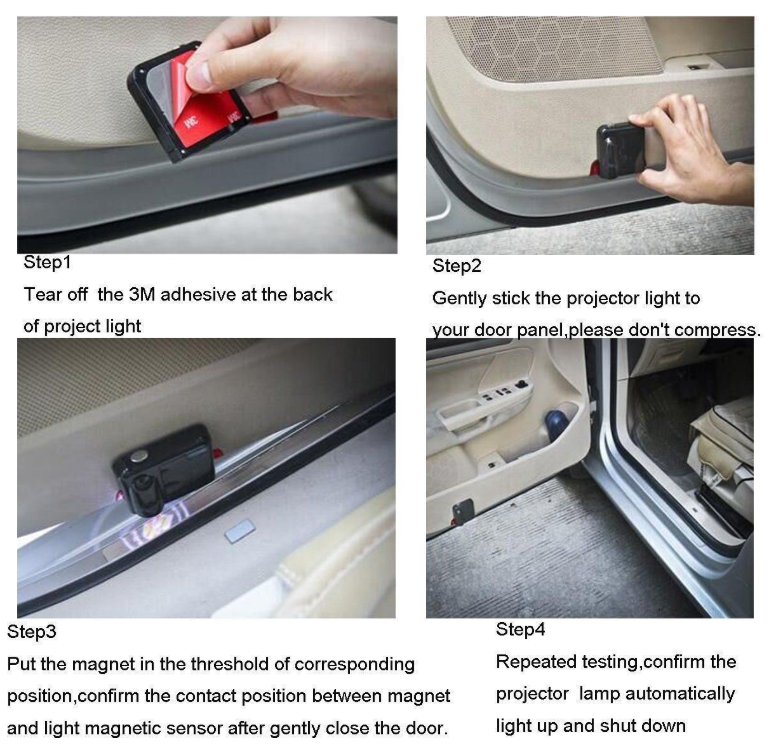 Car Door Light Projector Led Car Door Projector