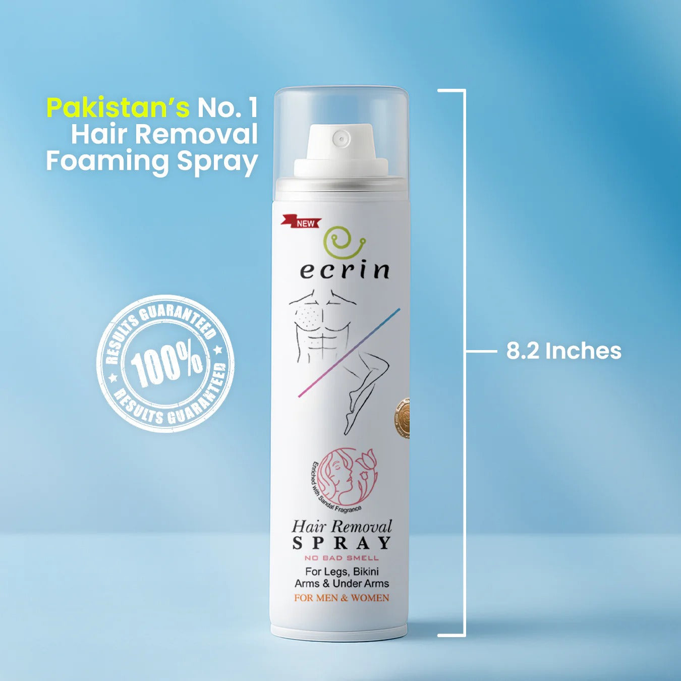 Ecrin Hair Removal Foaming Spray